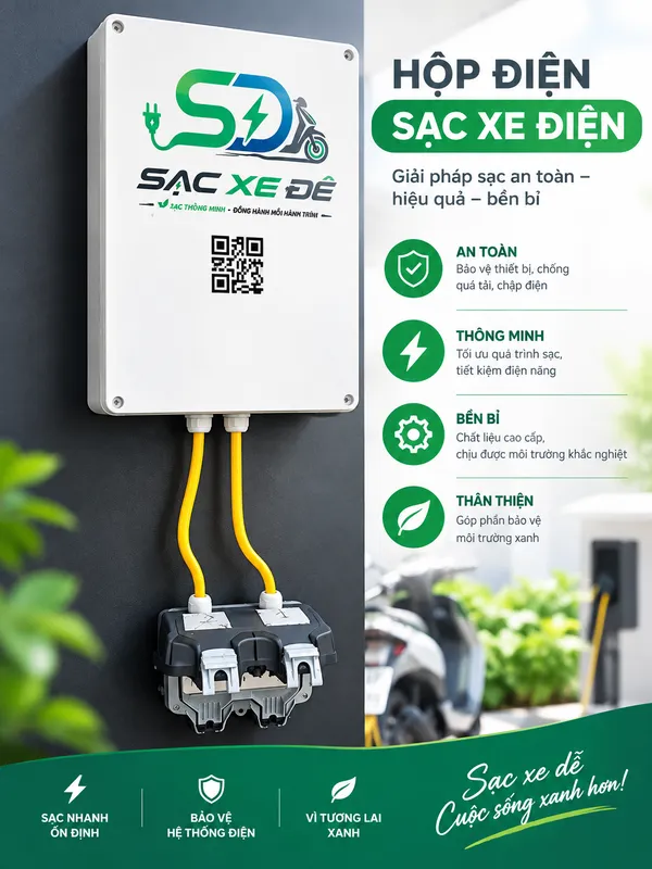 Sạc Xe An Toàn Công Cộng